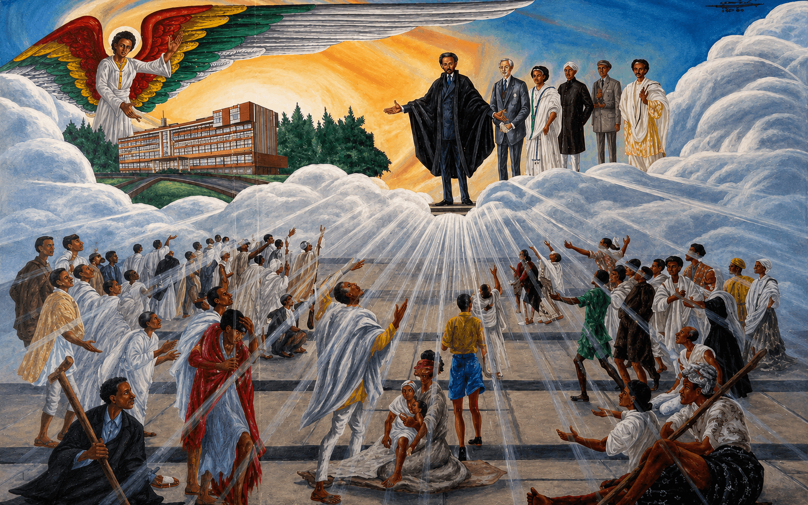 St. Paul's Hospital Mural