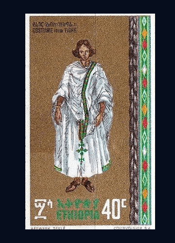 Costume from Tigre — 40c